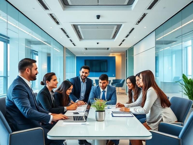 Professional recruitment team at Ace Corporate Services